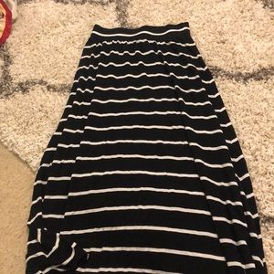Skirt super long!